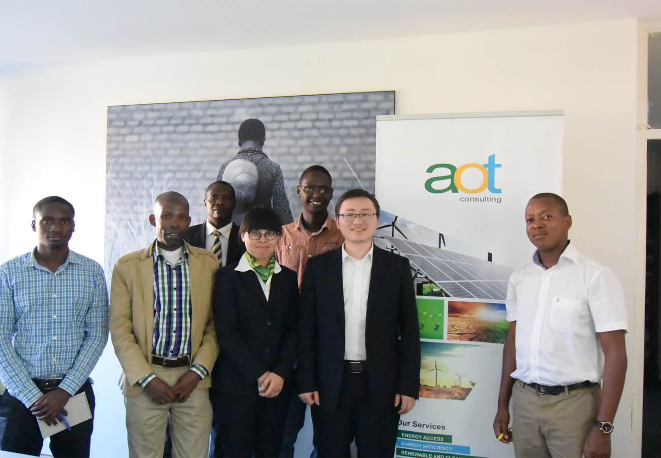 Chint Meter team; China and Uganda carrying out a demonstartion on latest metering technologies at AOT Bugolobi - Uganda